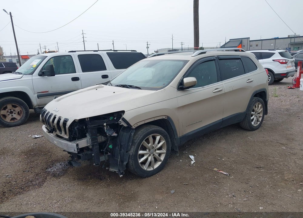 2014 JEEP CHEROKEE LIMITED VIN: 1C4PJLDS1EW313281