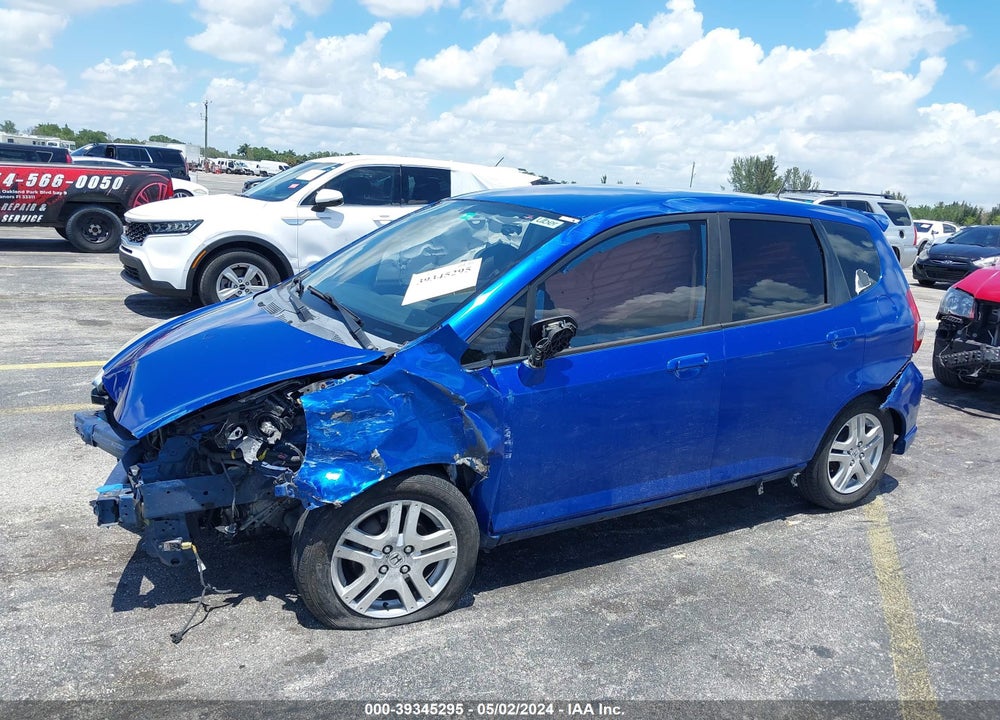 2007 HONDA FIT SPORT VIN: JHMGD38667S040383