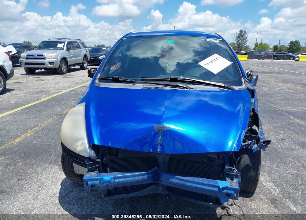 2007 HONDA FIT SPORT VIN: JHMGD38667S040383