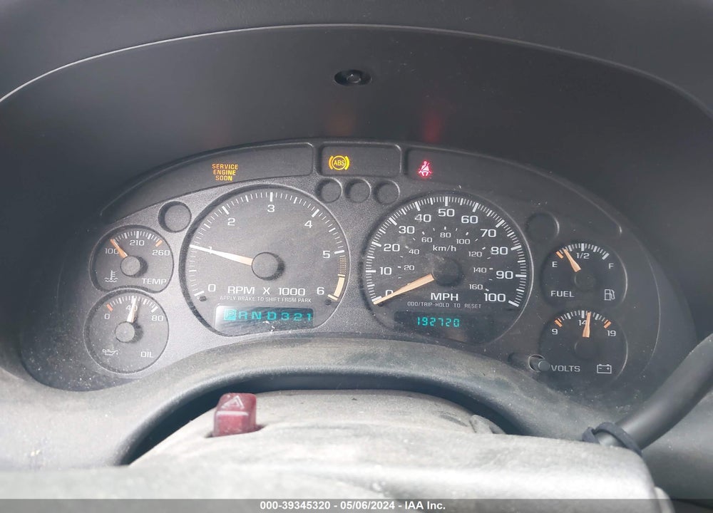2003 CHEVROLET S-10 LS VIN: 1GCCS19X638144347