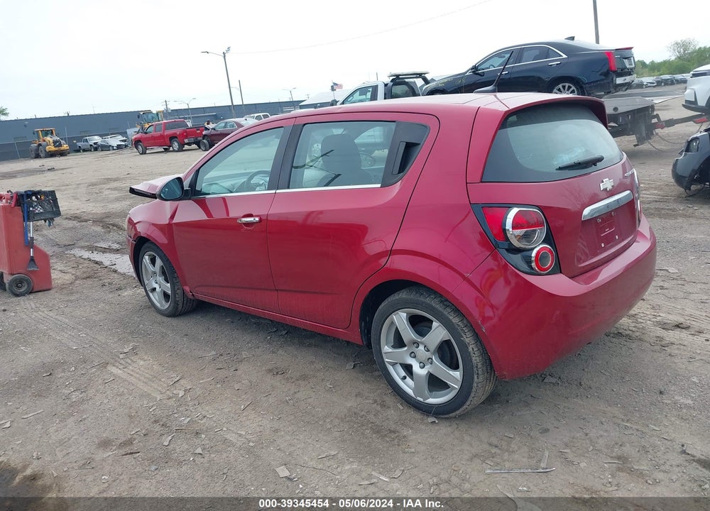 2013 CHEVROLET SONIC LTZ AUTO VIN: 1G1JE6SB9D4159579