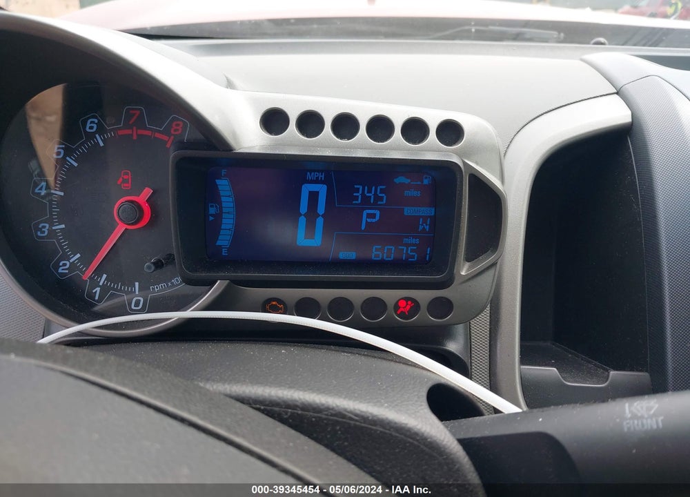 2013 CHEVROLET SONIC LTZ AUTO VIN: 1G1JE6SB9D4159579