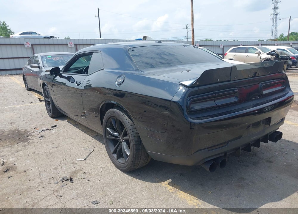 2017 DODGE CHALLENGER R/T VIN: 2C3CDZBTXHH612974