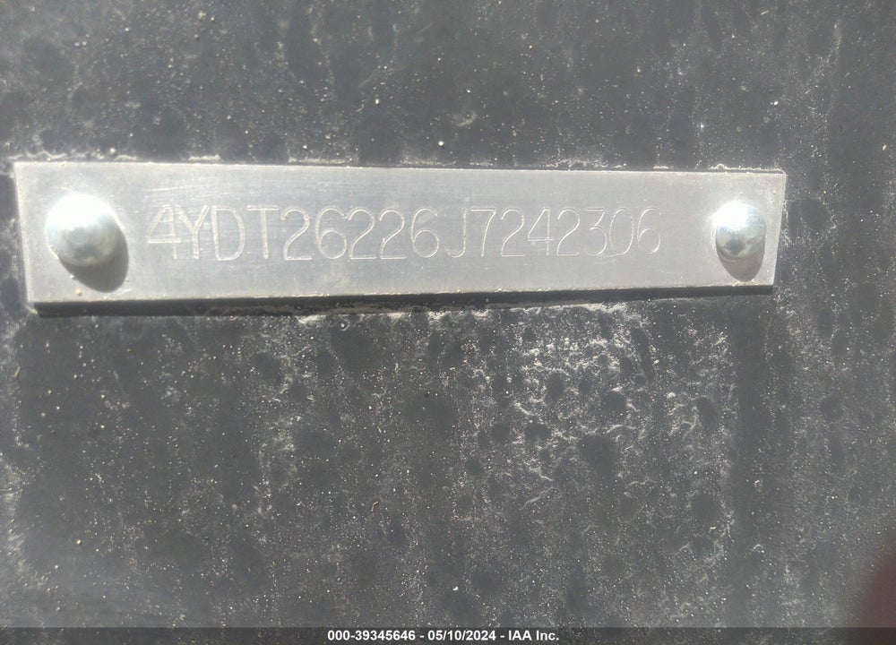 2018 KEYSTONE RV HIDEOUT HI262LHS18 VIN: 4YDT26226J7242306