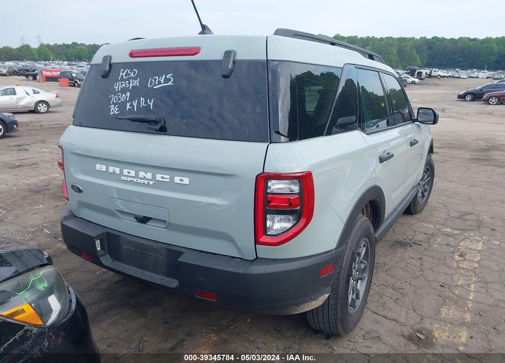 2023 FORD BRONCO SPORT BIG BEND VIN: 3FMCR9B63PRD70745
