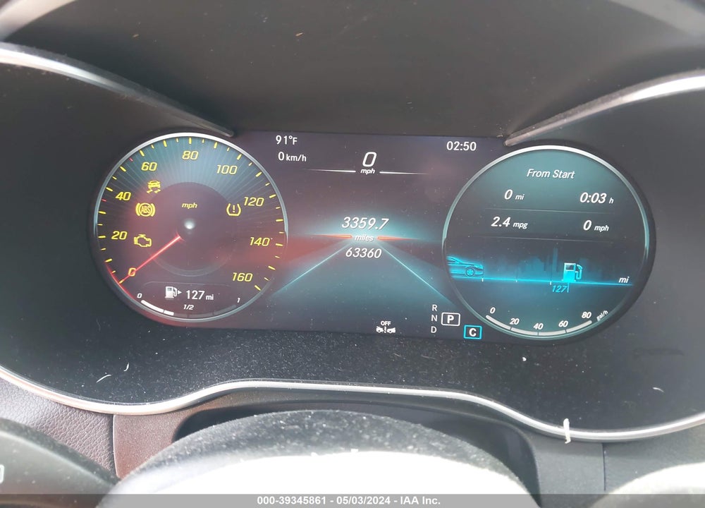 2020 MERCEDES-BENZ GLC 300 COUPE 4MATIC VIN: W1N0J8EB1LF770563