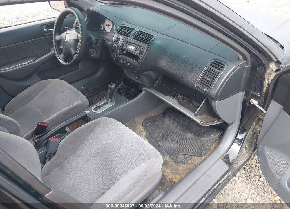 2002 HONDA CIVIC EX VIN: 2HGES26752H548575