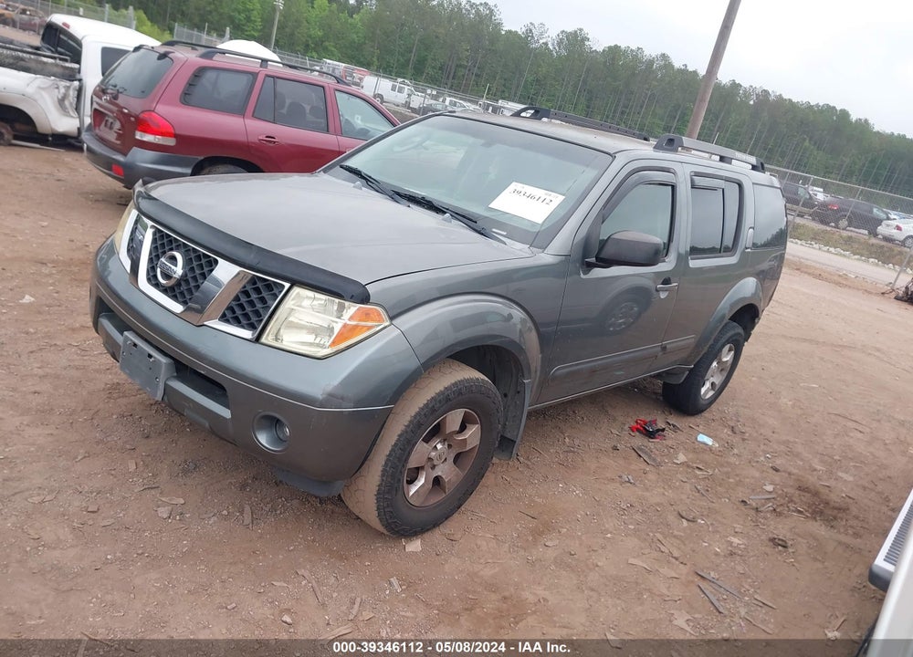 2006 NISSAN PATHFINDER VIN: 5N1AR18U96C643506