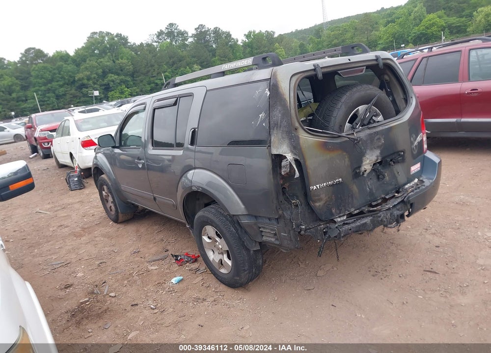 2006 NISSAN PATHFINDER VIN: 5N1AR18U96C643506