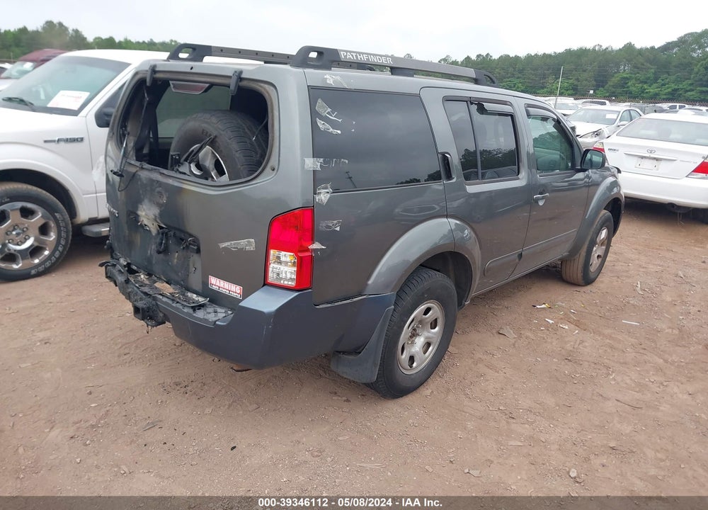 2006 NISSAN PATHFINDER VIN: 5N1AR18U96C643506