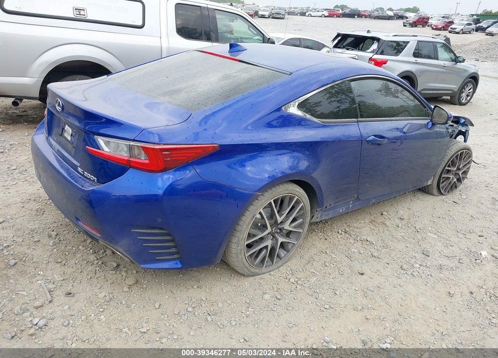 2017 LEXUS RC 200T VIN: JTHHA5BC9H5007059