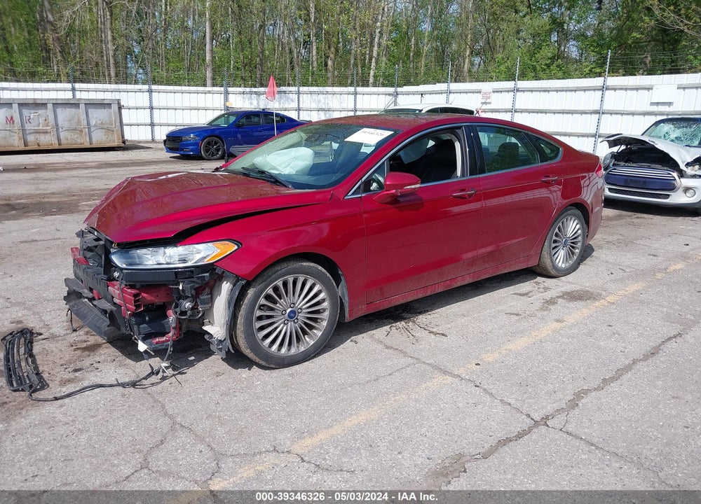 2016 FORD FUSION TITANIUM VIN: 3FA6P0K90GR103310