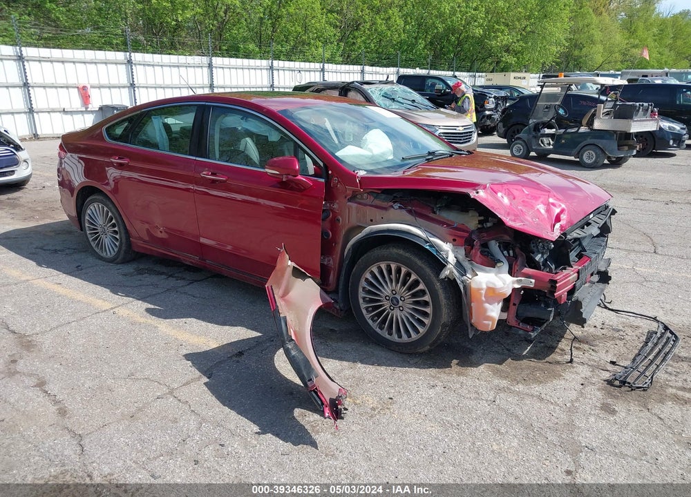 2016 FORD FUSION TITANIUM VIN: 3FA6P0K90GR103310
