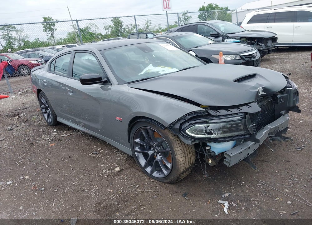2023 DODGE CHARGER SCAT PACK VIN: 2C3CDXGJXPH665779