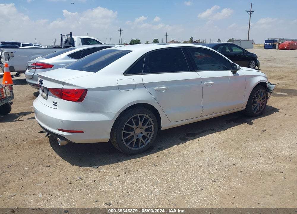 2016 AUDI A3 2.0T PREMIUM VIN: WAUB8GFF9G1082169