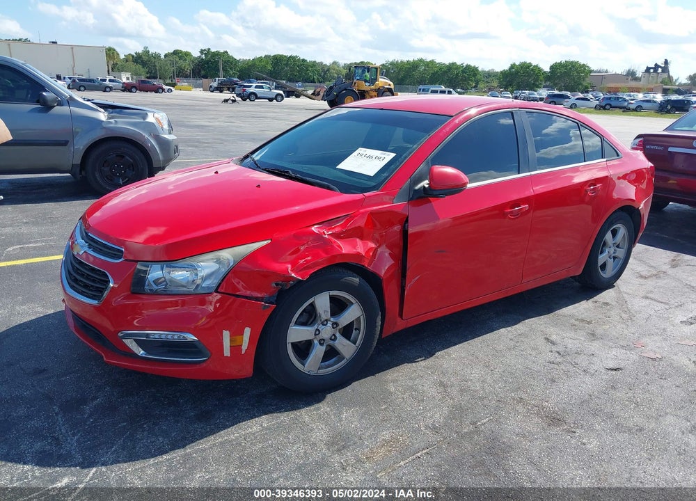 2016 CHEVROLET CRUZE LIMITED 1LT AUTO VIN: 1G1PE5SB9G7209548