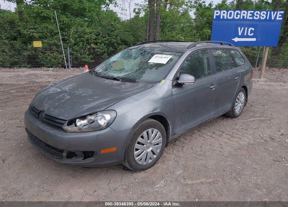 2013 VOLKSWAGEN JETTA SPORTWAGEN 2.5L S VIN: 3VWPP7AJ9DM639598
