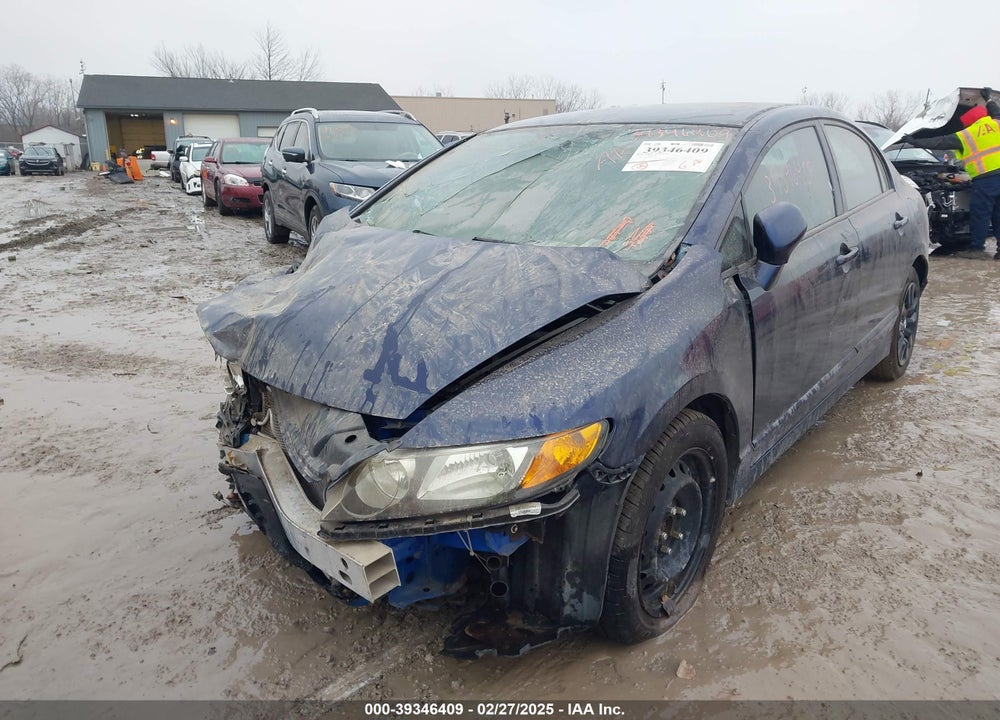 2007 HONDA CIVIC LX VIN: 2HGFA16597H511858