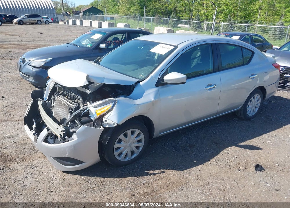 2019 NISSAN VERSA 1.6 SV VIN: 3N1CN7AP6KL833992