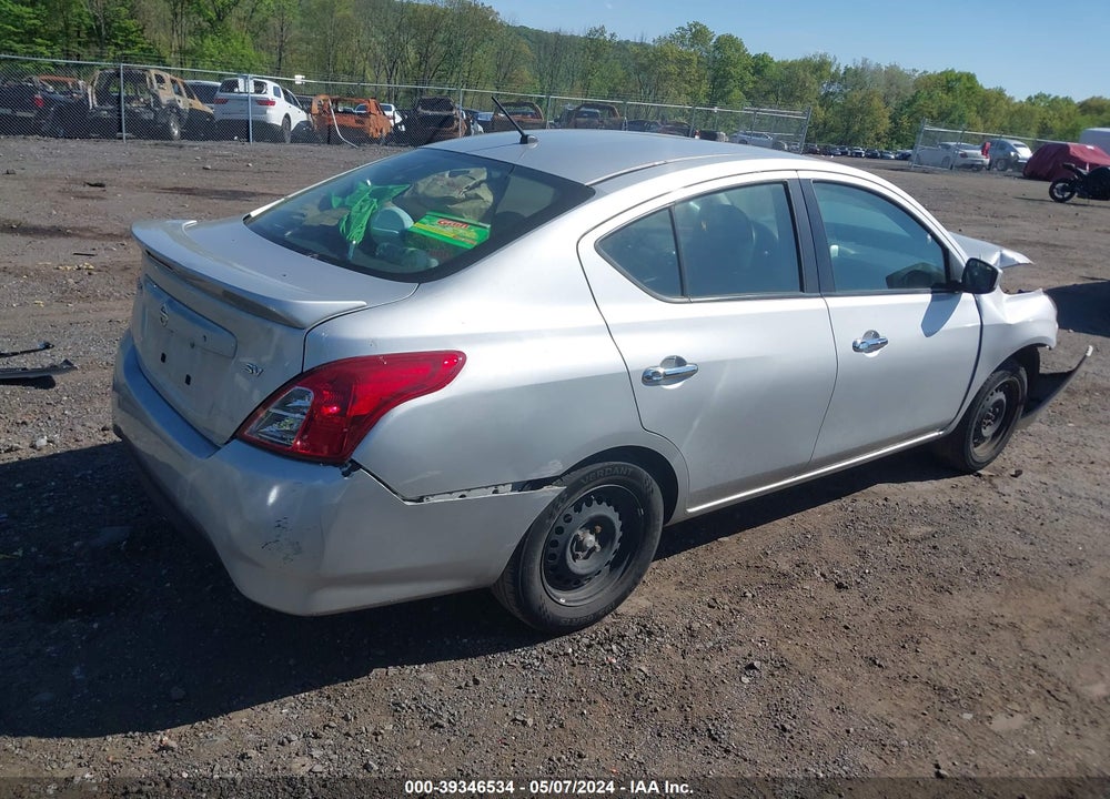 2019 NISSAN VERSA 1.6 SV VIN: 3N1CN7AP6KL833992