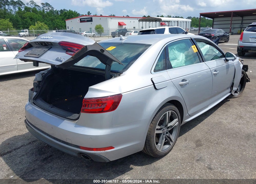2018 AUDI A4 2.0T PREMIUM/2.0T TECH PREMIUM VIN: WAUENAF45JA079701