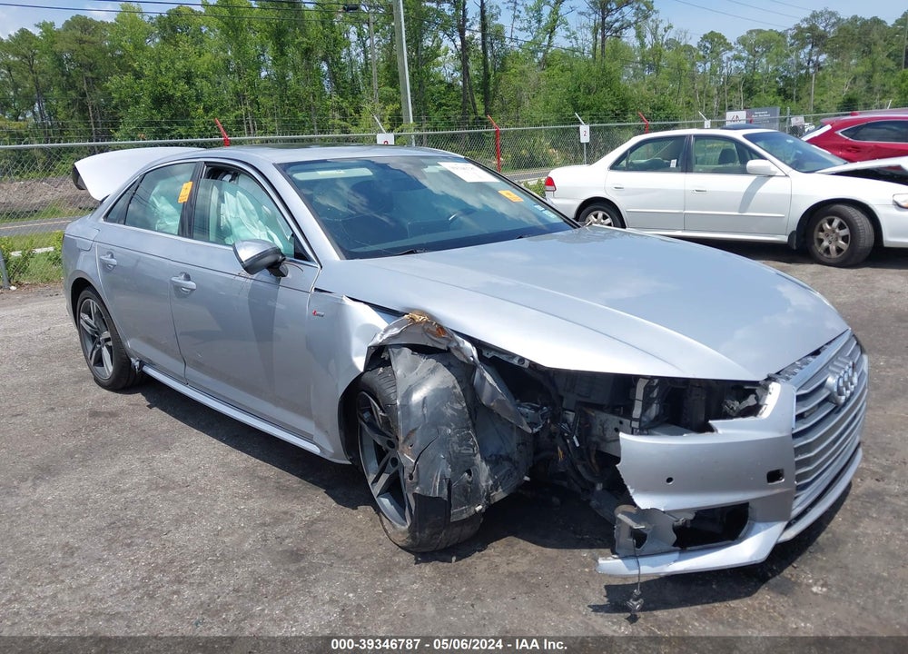 2018 AUDI A4 2.0T PREMIUM/2.0T TECH PREMIUM VIN: WAUENAF45JA079701