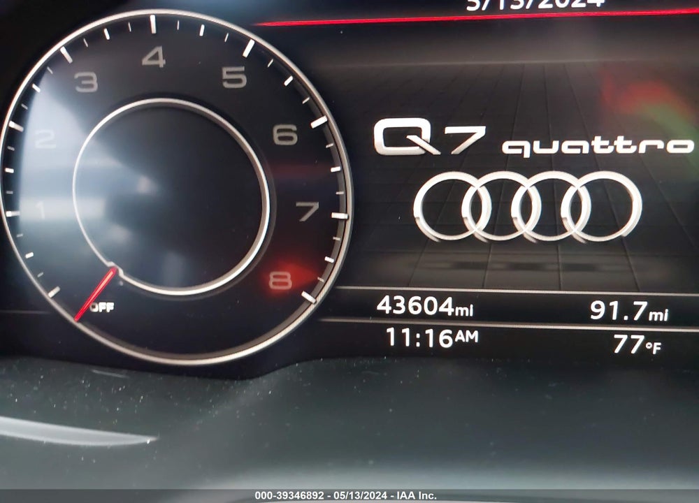 2019 AUDI Q7 55 PREMIUM VIN: WA1VAAF70KD028979