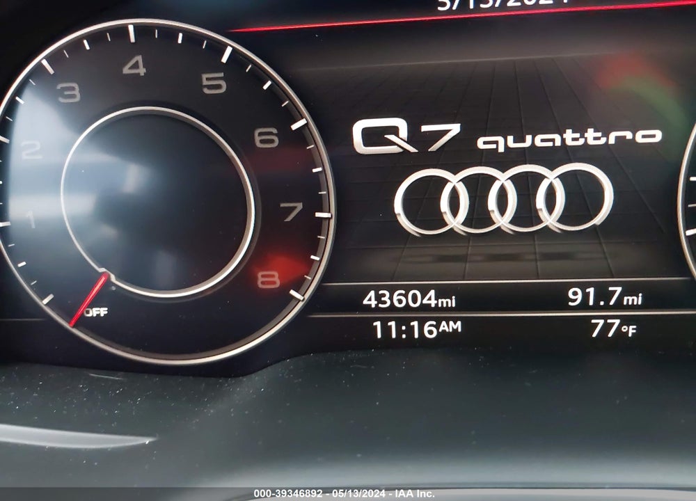 2019 AUDI Q7 55 PREMIUM VIN: WA1VAAF70KD028979