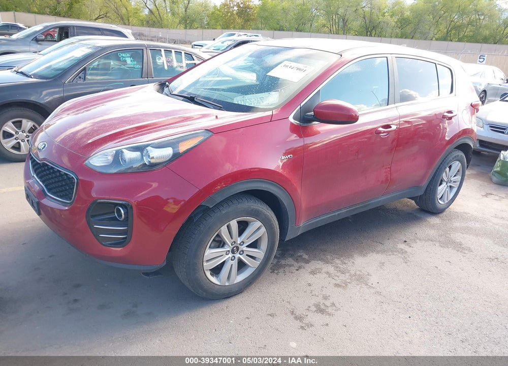 2018 KIA SPORTAGE LX VIN: KNDPMCAC8J7350529