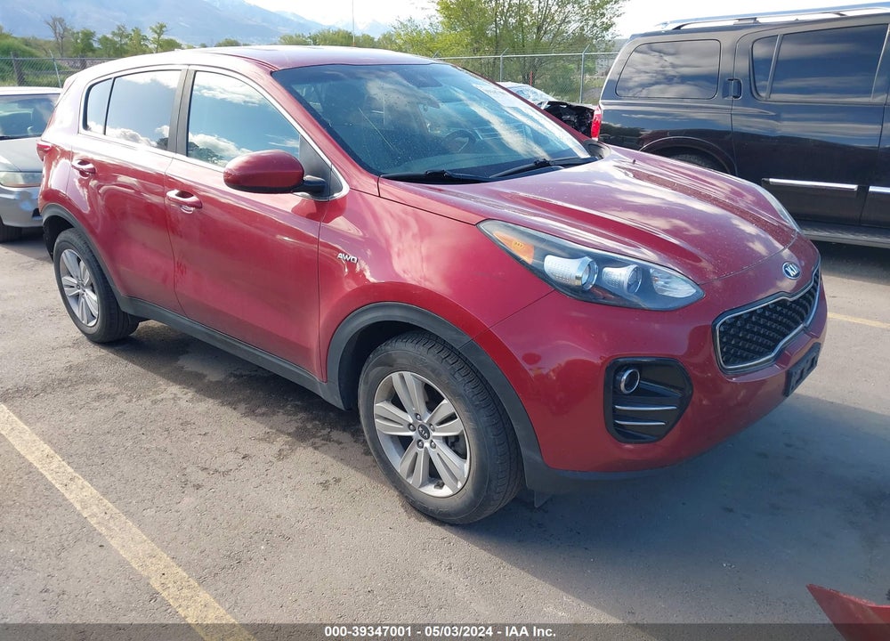 2018 KIA SPORTAGE LX VIN: KNDPMCAC8J7350529