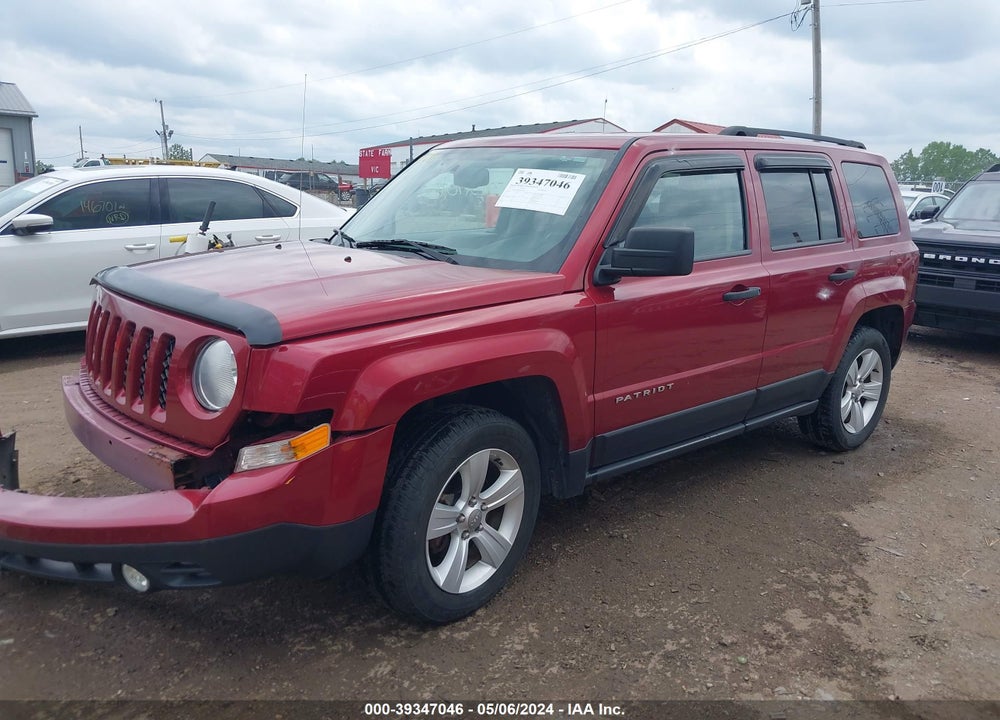 2013 JEEP PATRIOT SPORT VIN: 1C4NJRBB9DD192264