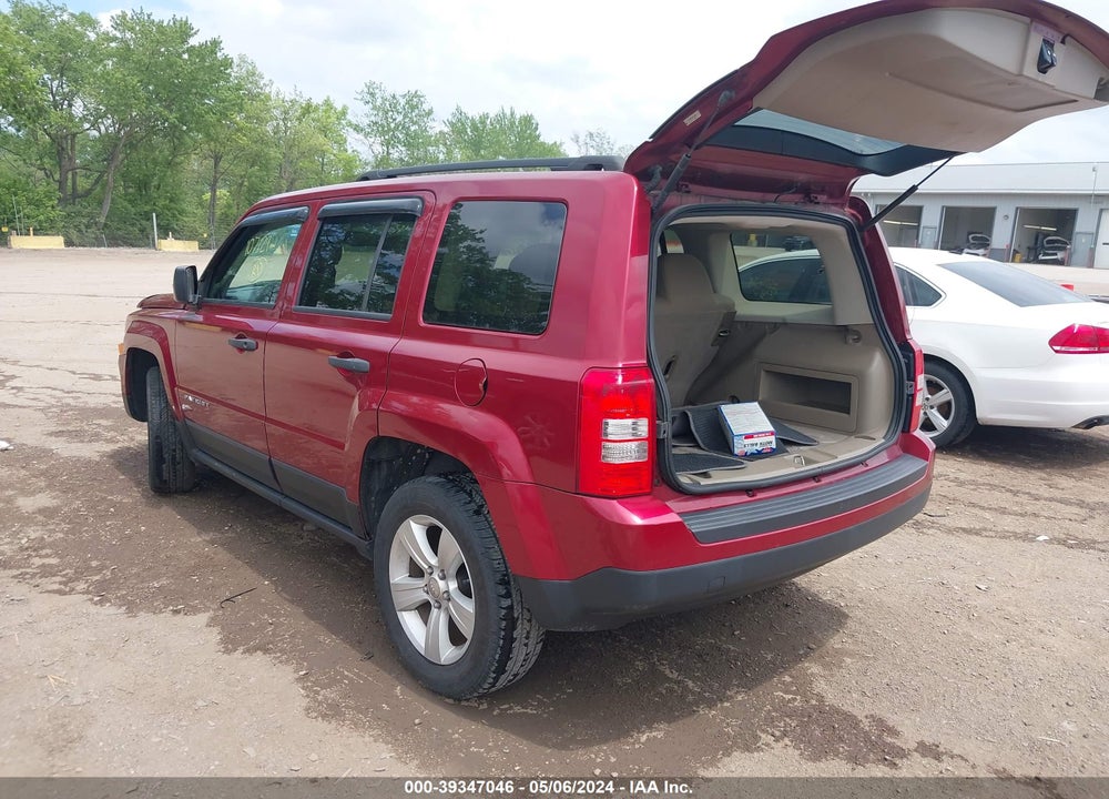 2013 JEEP PATRIOT SPORT VIN: 1C4NJRBB9DD192264