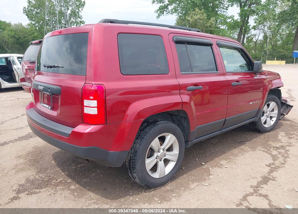 2013 JEEP PATRIOT SPORT VIN: 1C4NJRBB9DD192264