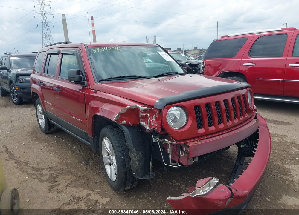 2013 JEEP PATRIOT SPORT VIN: 1C4NJRBB9DD192264