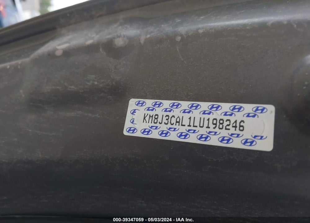 2020 HYUNDAI TUCSON ULTIMATE VIN: KM8J3CAL1LU198246