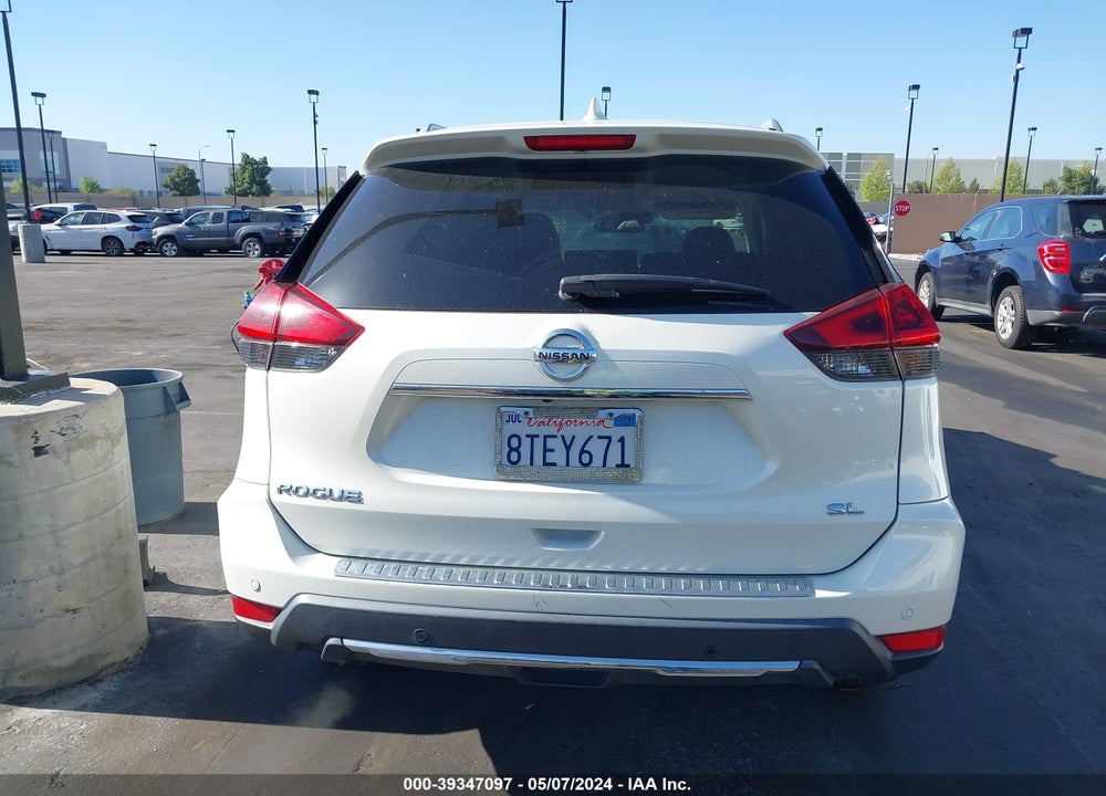 2019 NISSAN ROGUE SL VIN: 5N1AT2MT5KC831549