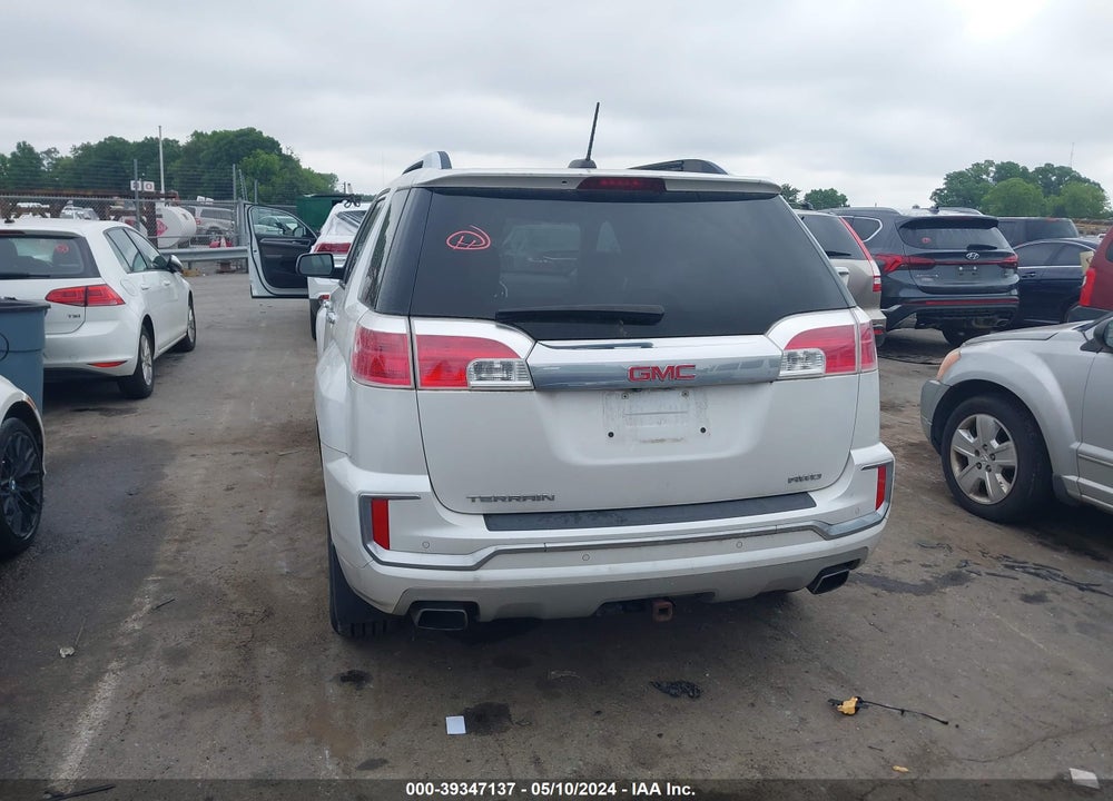 2017 GMC TERRAIN DENALI VIN: 2GKFLVE35H6283441