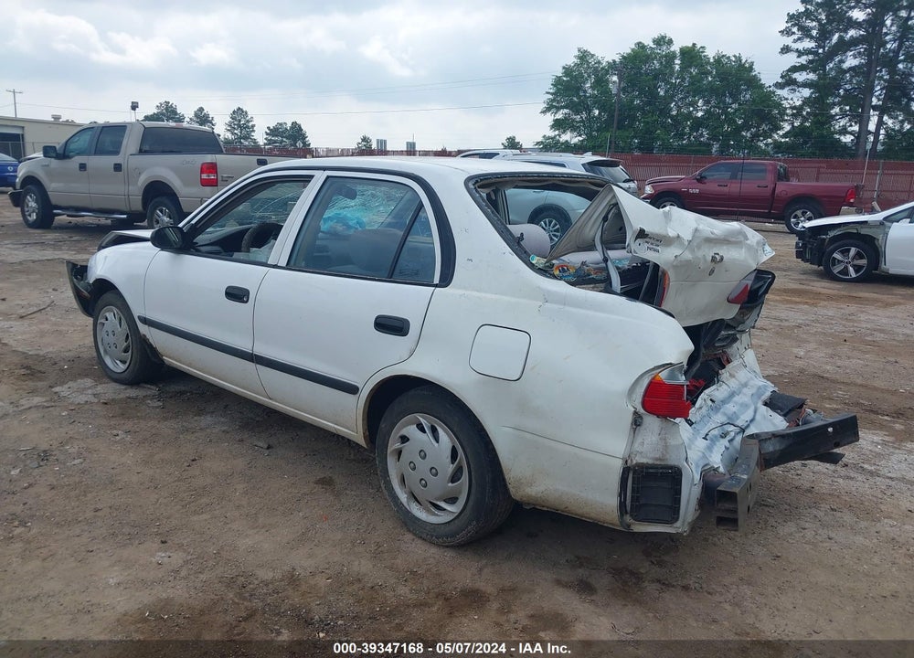 2000 CHEVROLET PRIZM VIN: 1Y1SK5280YZ407192