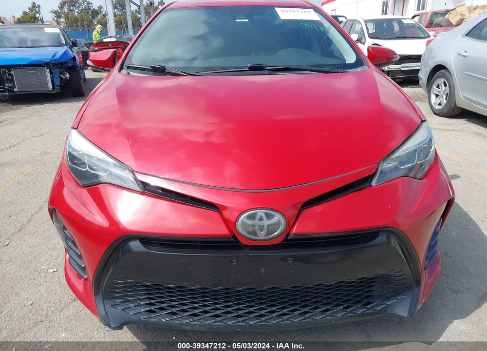2017 TOYOTA COROLLA SE VIN: 2T1BURHE5HC763845