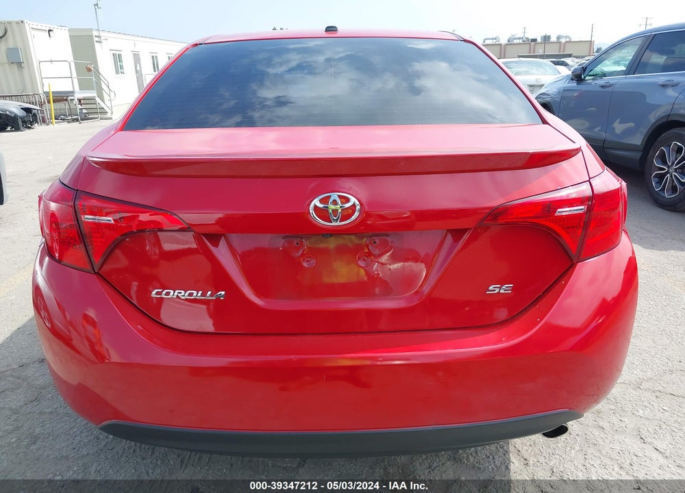 2017 TOYOTA COROLLA SE VIN: 2T1BURHE5HC763845