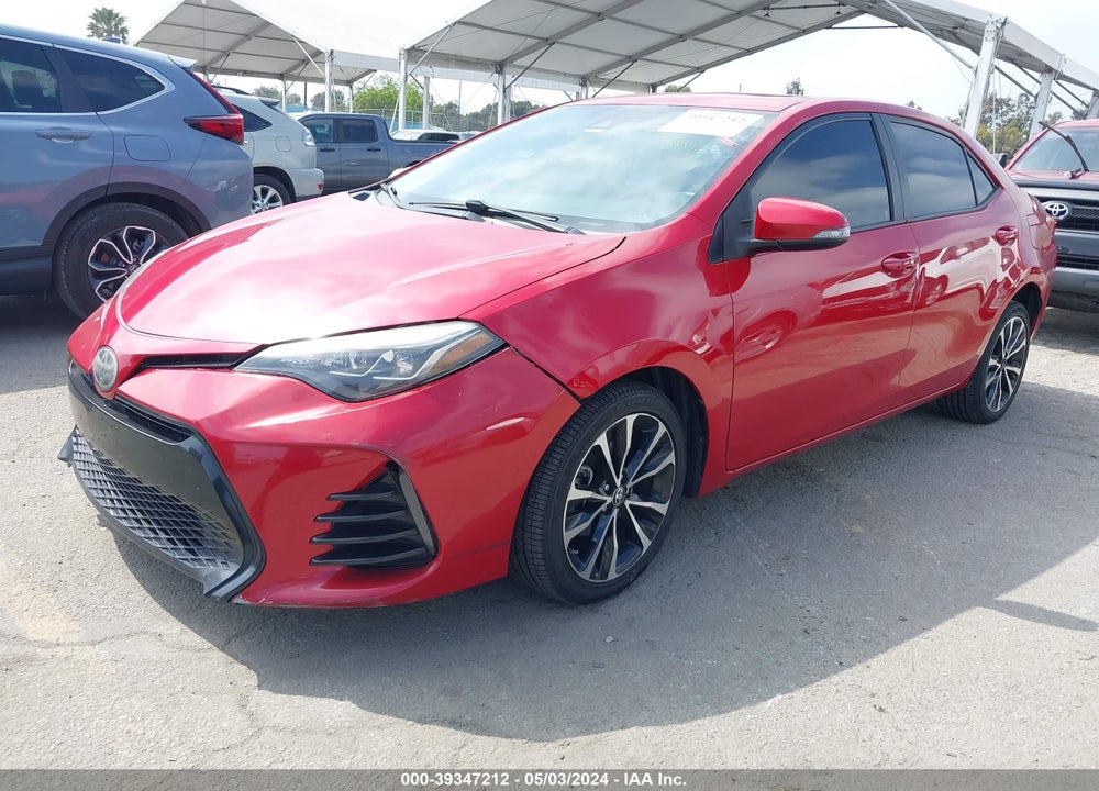 2017 TOYOTA COROLLA SE VIN: 2T1BURHE5HC763845