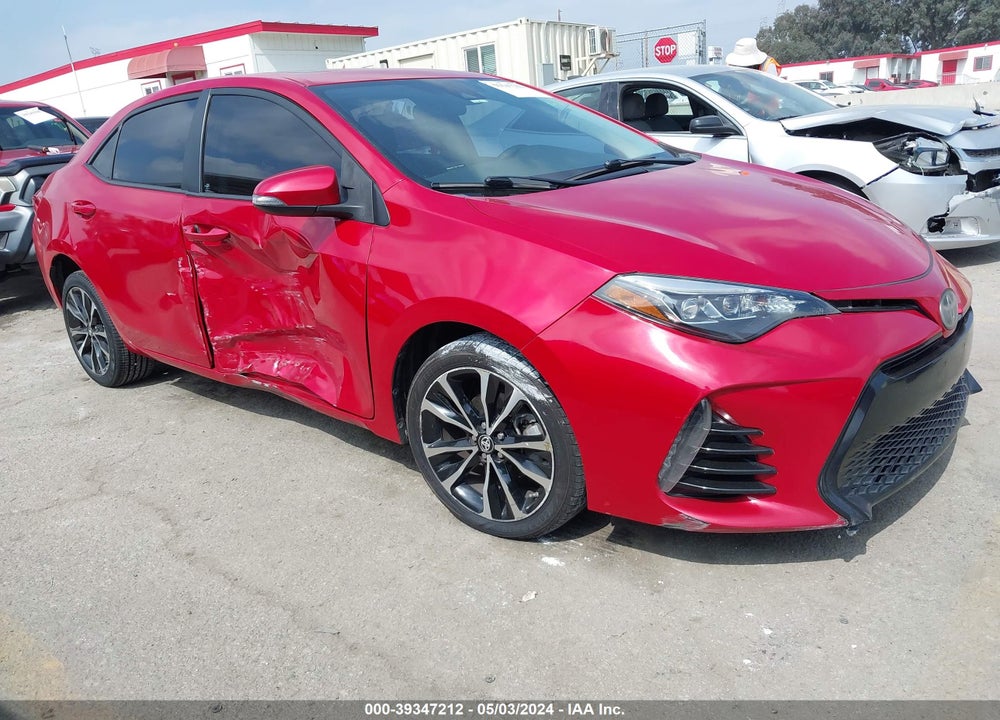 2017 TOYOTA COROLLA SE VIN: 2T1BURHE5HC763845