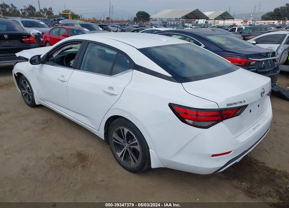 2022 NISSAN SENTRA SV XTRONIC CVT VIN: 3N1AB8CV1NY248620