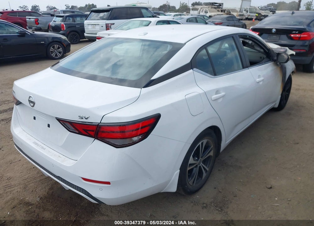 2022 NISSAN SENTRA SV XTRONIC CVT VIN: 3N1AB8CV1NY248620