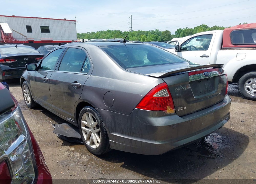 2012 FORD FUSION SEL VIN: 3FAHP0JA0CR122373