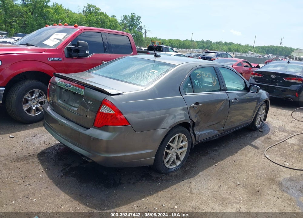 2012 FORD FUSION SEL VIN: 3FAHP0JA0CR122373