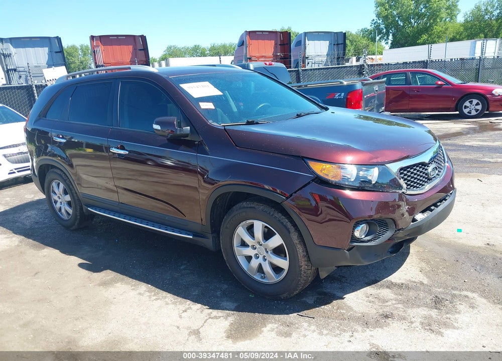 2012 KIA SORENTO LX VIN: 5XYKT3A65CG239207