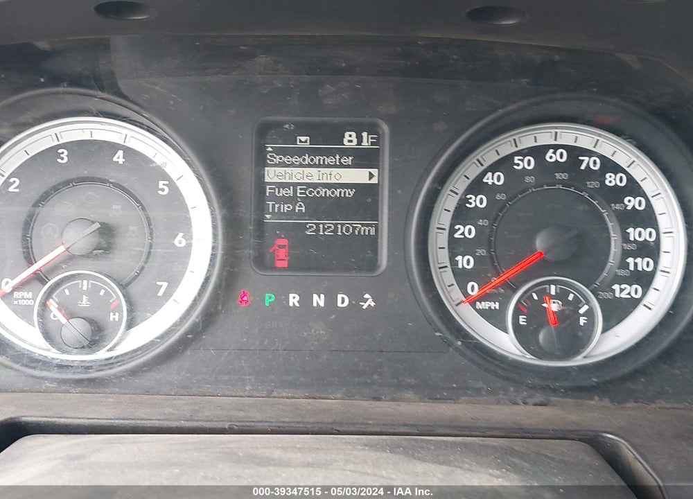 2013 RAM 1500 TRADESMAN VIN: 1C6RR7FGXDS647954