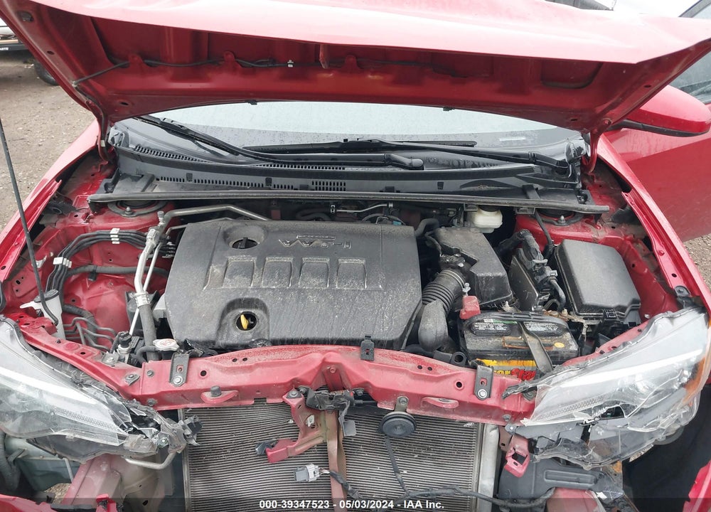 2019 TOYOTA COROLLA LE VIN: 5YFBURHE7KP881046