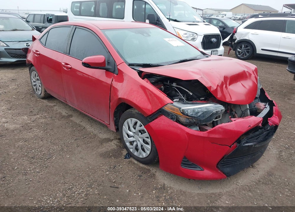 2019 TOYOTA COROLLA LE VIN: 5YFBURHE7KP881046
